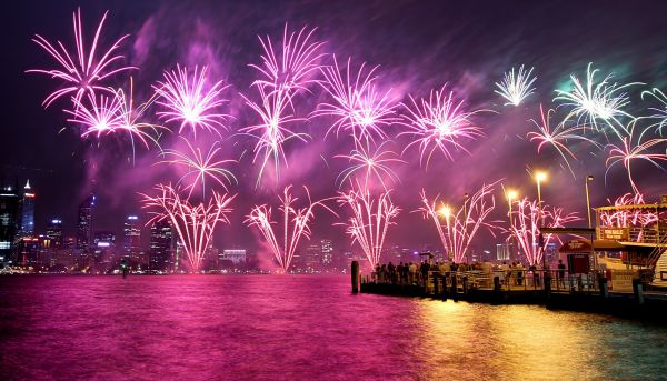 Feuerwerk,Neujahr,Event,Erholung,Erholung im Freien