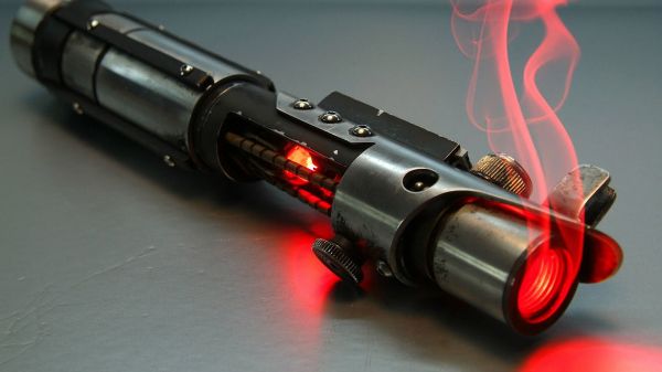 gun, weapon, lightsaber, laser, flashlight, firearm