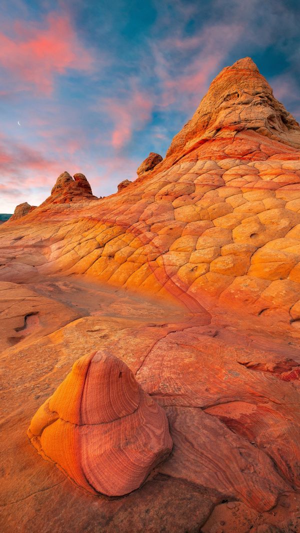 paesaggio,tramonto,roccia,deserto,Alba,valle