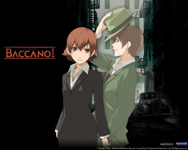 anime, Baccano, screenshot, mangaka