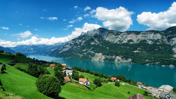 paesaggio,lago,natura,cielo,Turismo,panorama