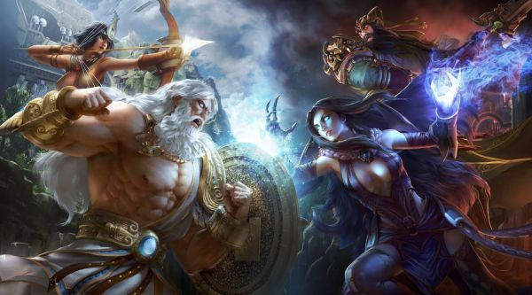 Smite, 神话, 战斗, 截图, 电脑壁纸, 女战士