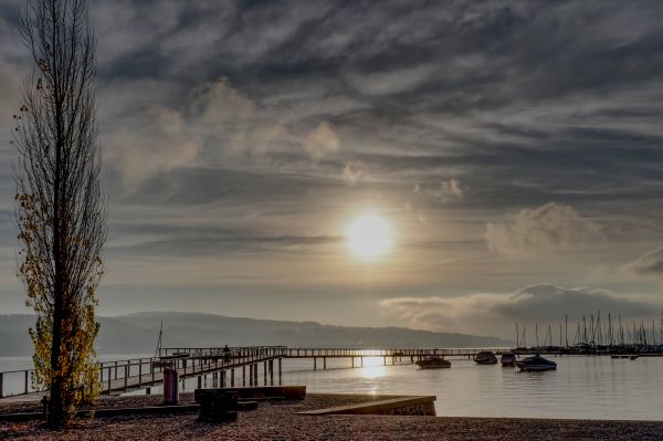 nuvem, agua, céu, atmosfera, recursos hídricos, dia