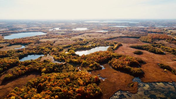 podzim,jezero