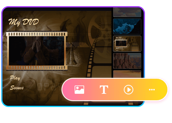 Personalize DVD Movies via Free Menu Templates