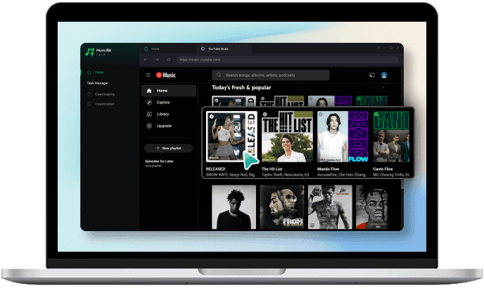 Démarrer MusicFab et se connecter à YouTube Music Platform