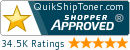 QuikShipToner.com, Shopper Approved