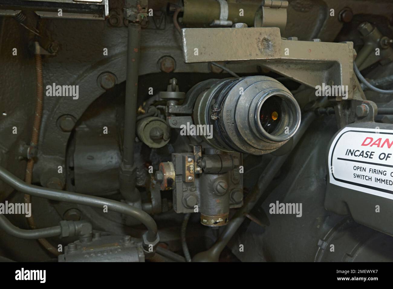 M18 Hellcat, Gun Sight Stock Photo