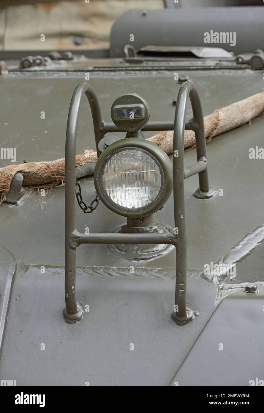 M18 Hellcat, Headlamp Stock Photo