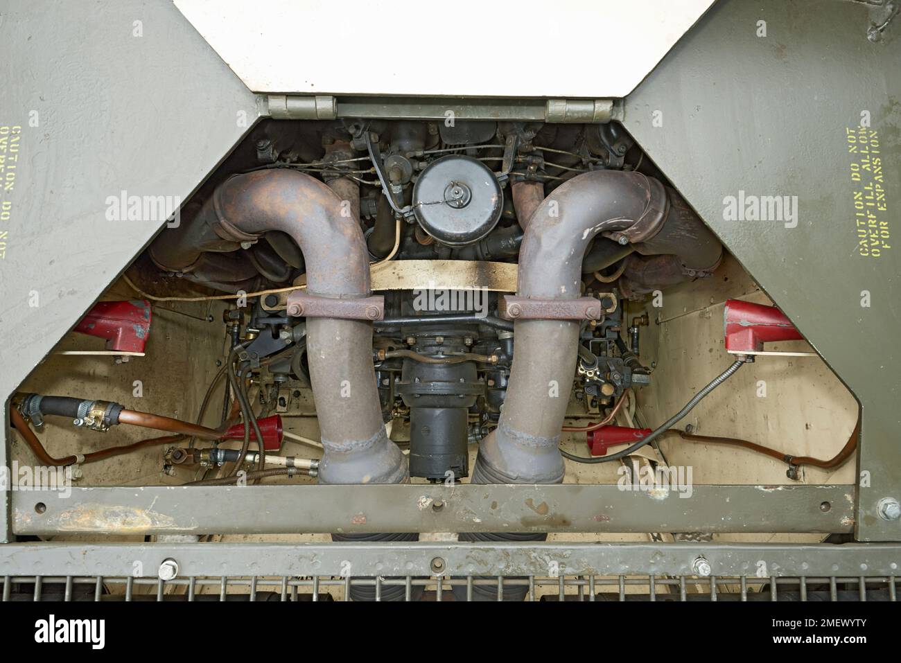 M18 Hellcat, Engine Stock Photo