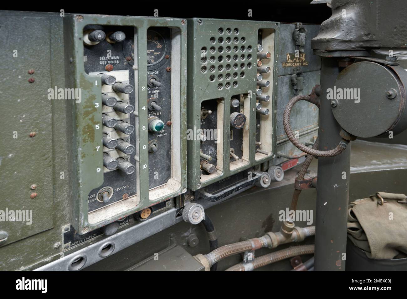 M18 Hellcat, Radio Stock Photo