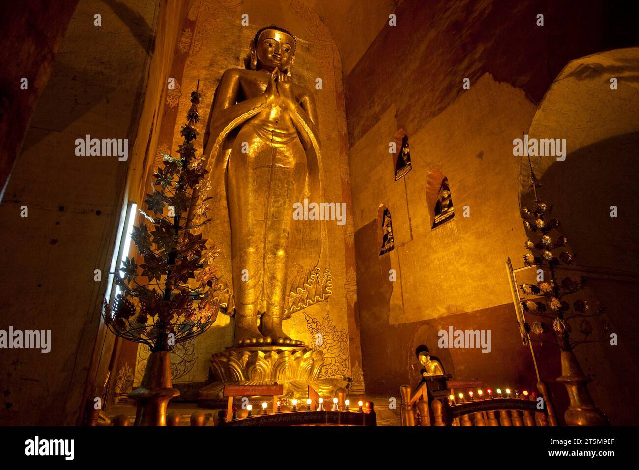 BAGAN TEMPLE MYANMAR Stock Photo