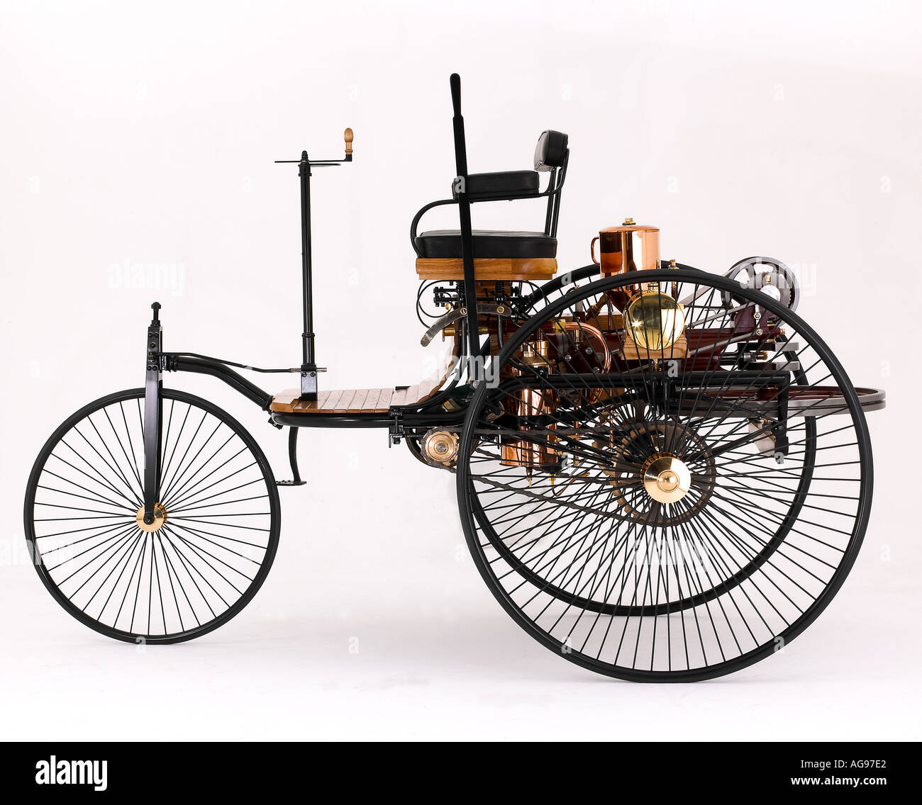 1885 Benz Three Wheeler Stock Photo