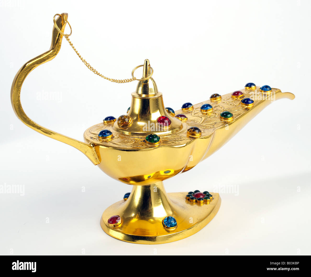 Genie Lamp Stock Photo