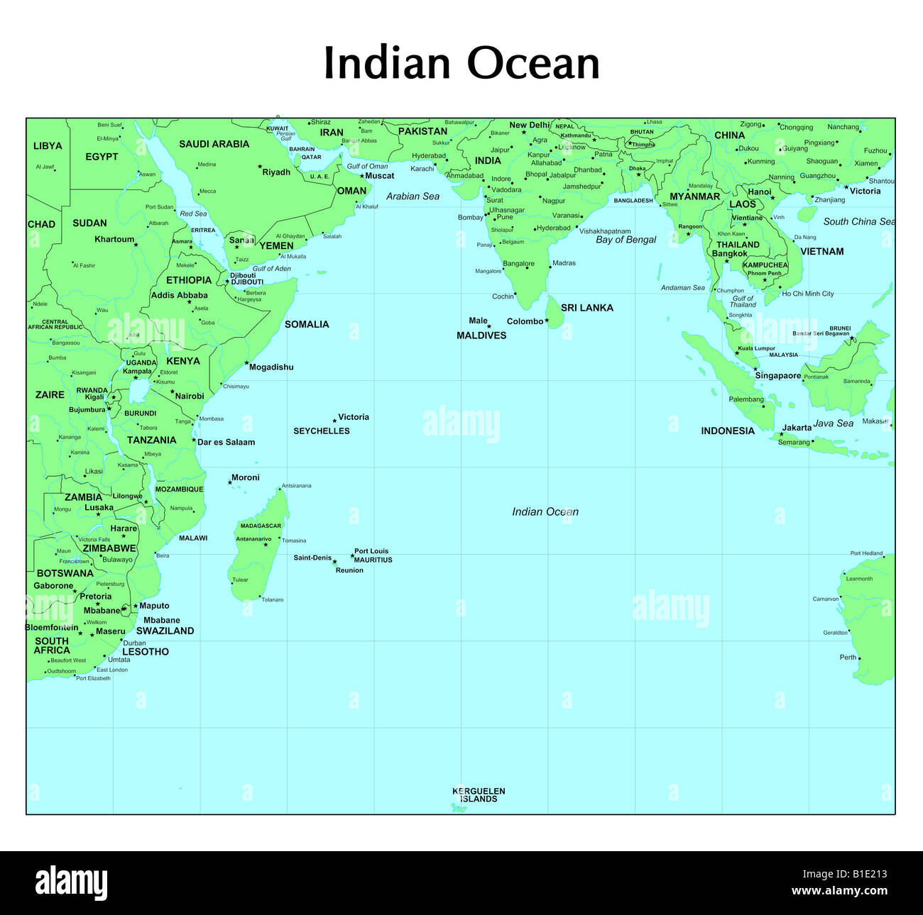 Map Of Oceans