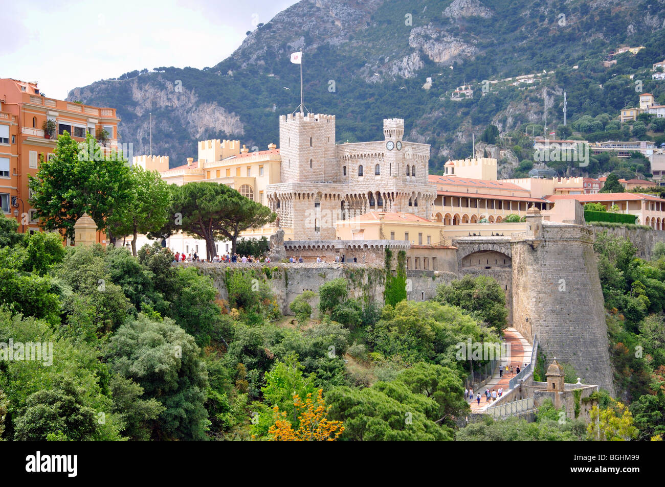 Royal Palace, Monaco Stock Photo