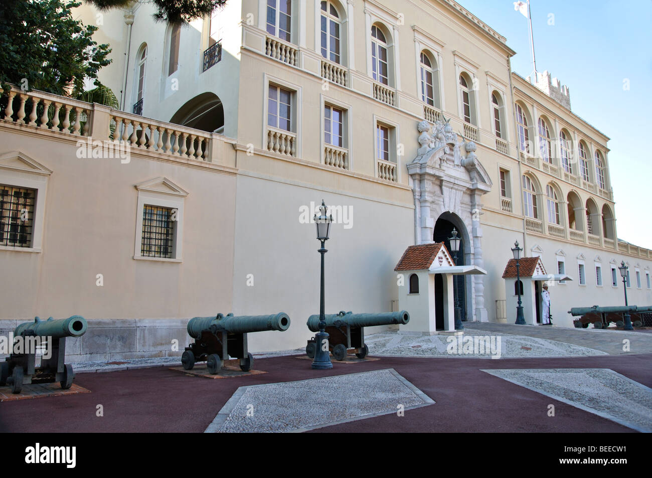 Royal Palace in Monaco Stock Photo