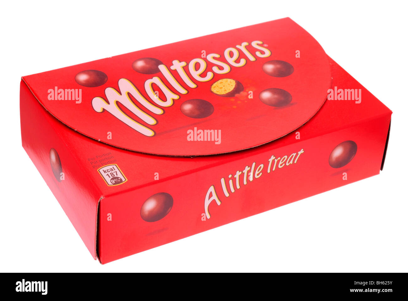 Box of Maltesers Stock Photo