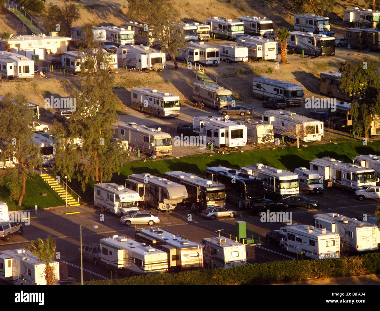 Recreational Vehicles (RV) Stock Photo