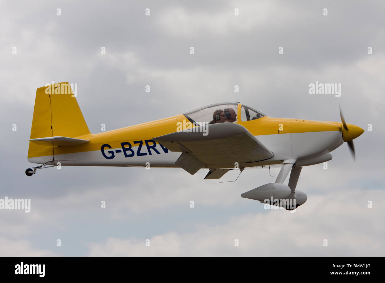 VANS RV-6, G-BZRV, at Wickenby Stock Photo