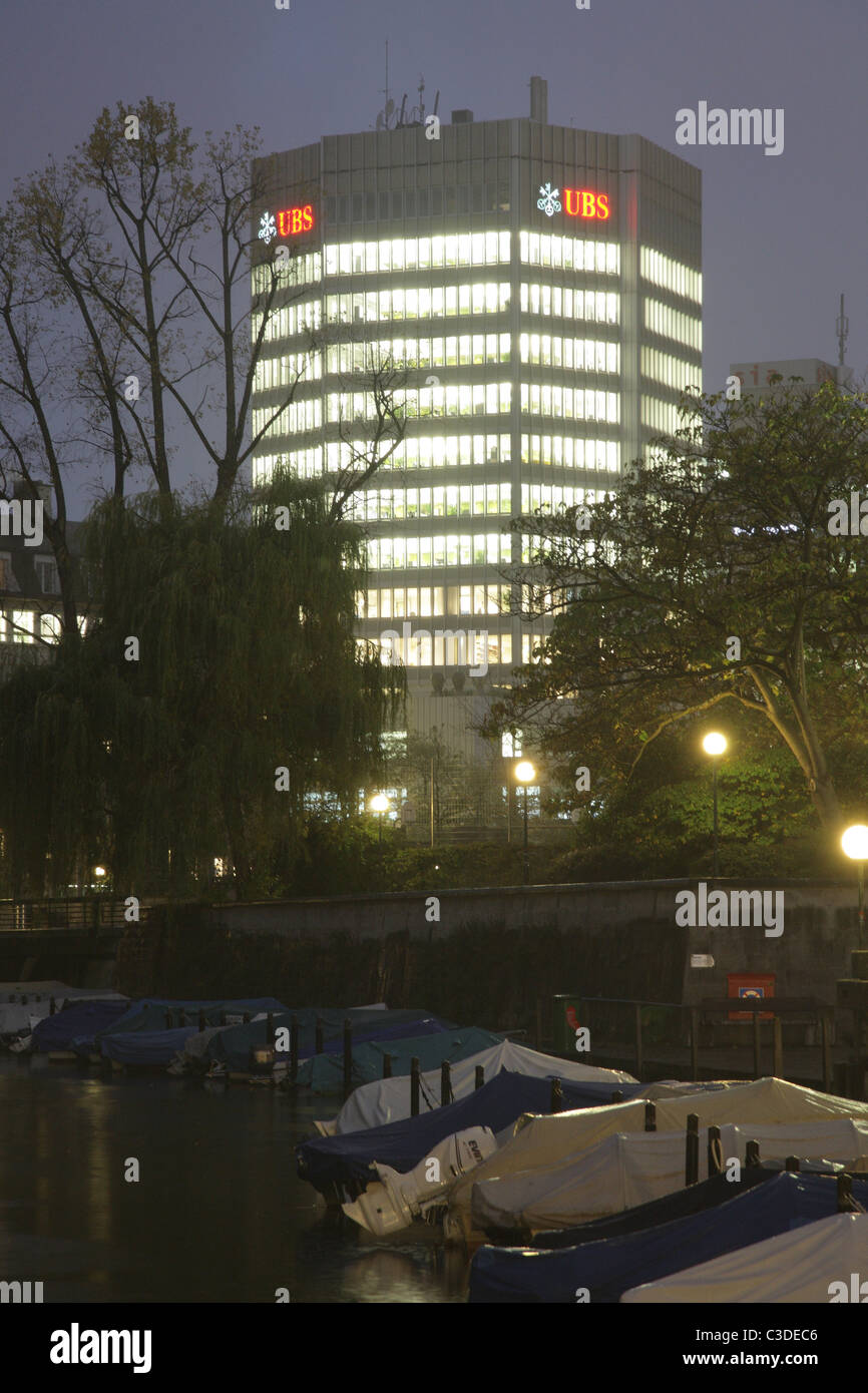 UBS Bank, Zurich, Switzerland Stock Photo