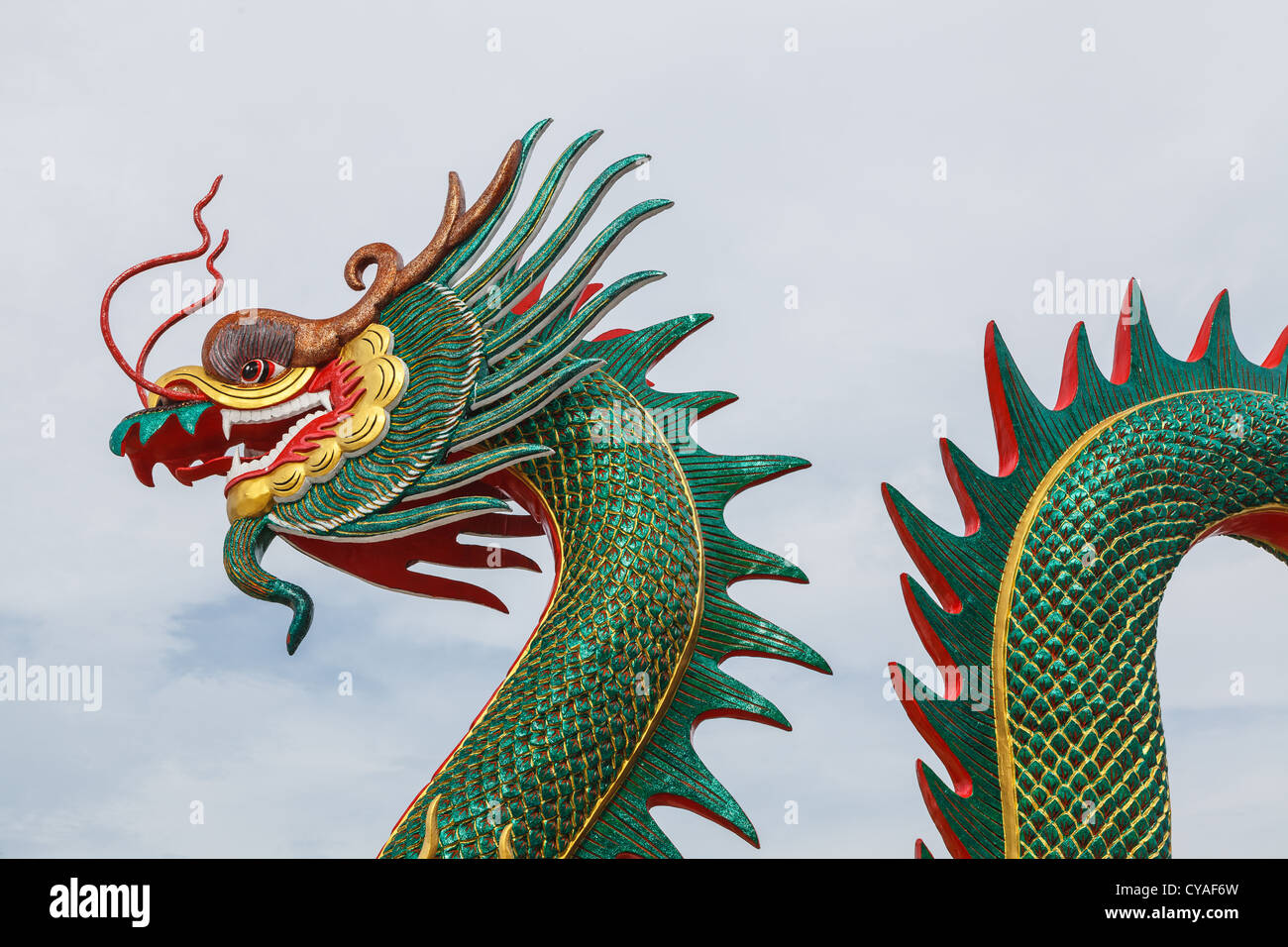 Dragon symbol Stock Photo