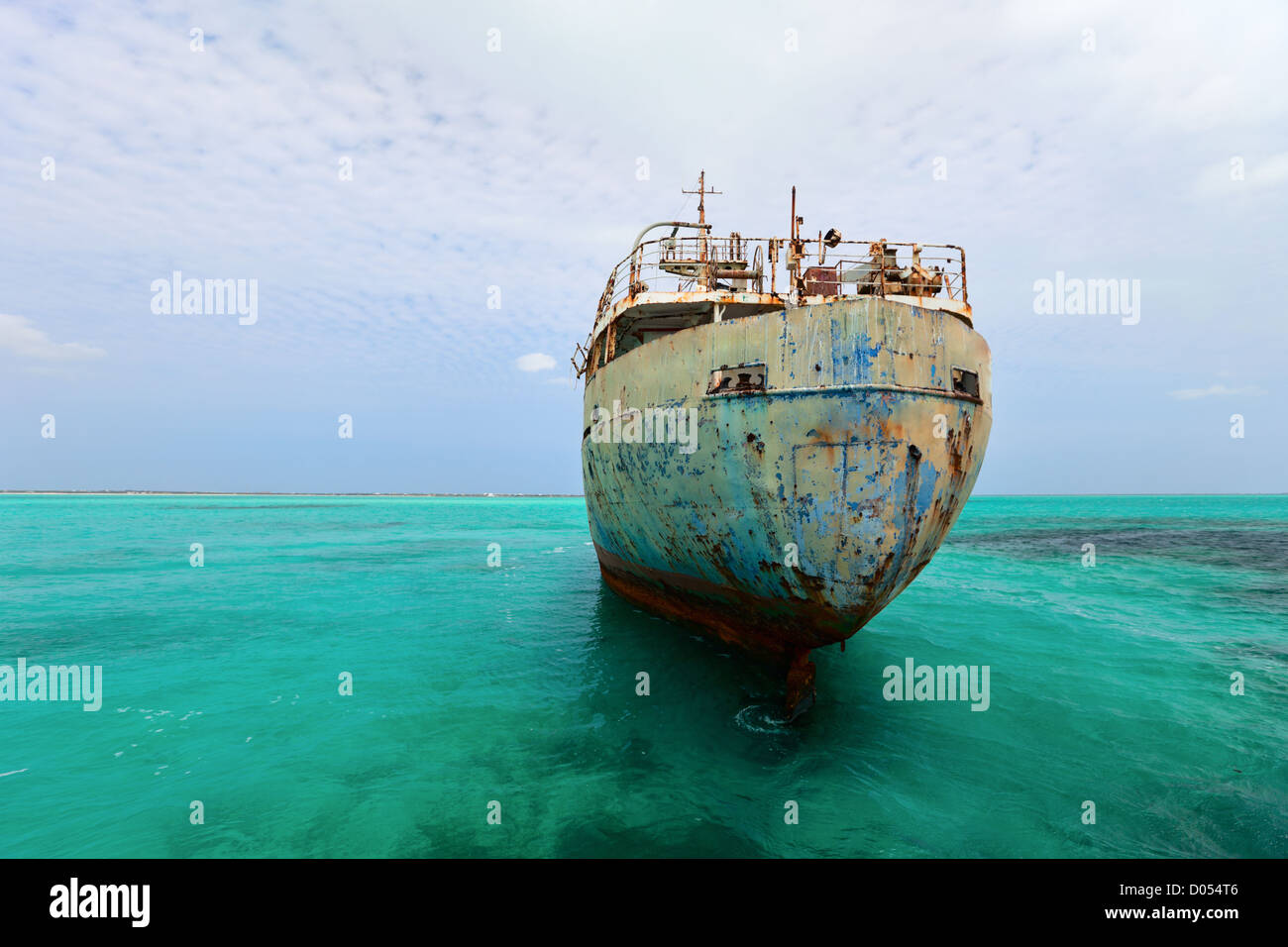 Old ship wreck Stock Photo