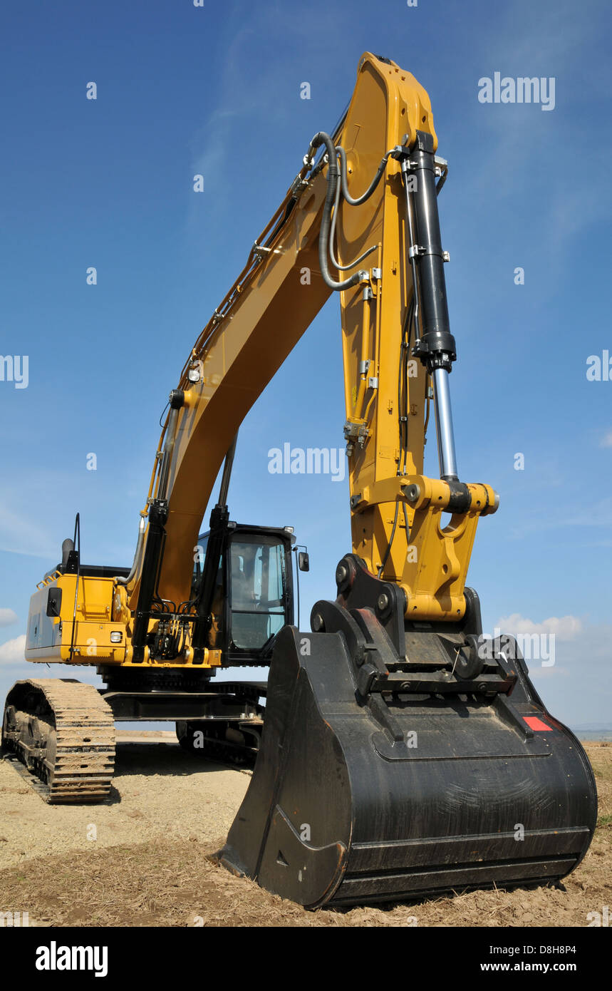 excavator Stock Photo