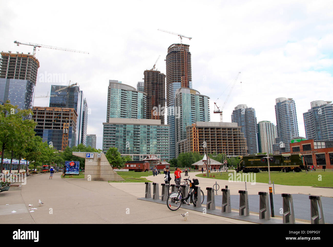 Toronto Downtown View Stock Photo - Alamy