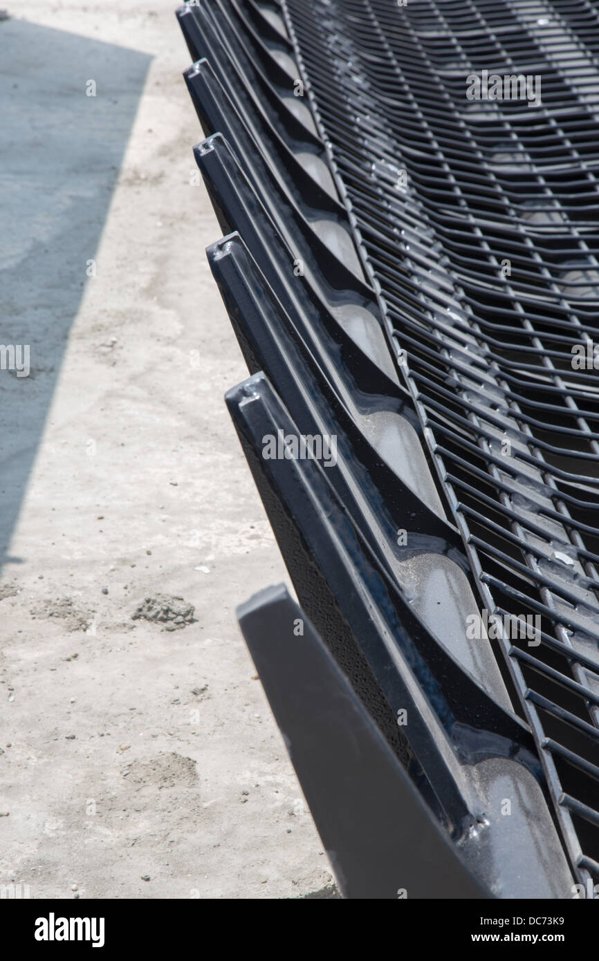 teeth of water excavator Stock Photo