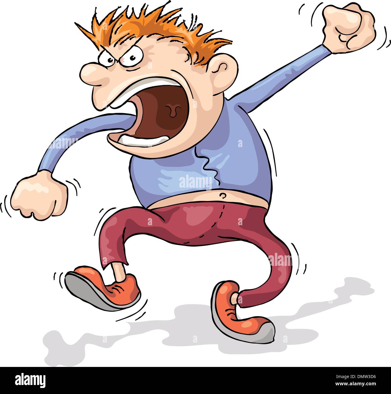 Angry Man Stock Vector