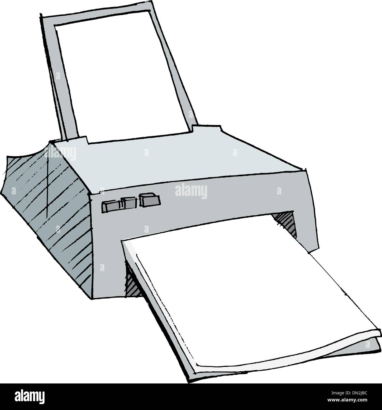 printer Stock Vector