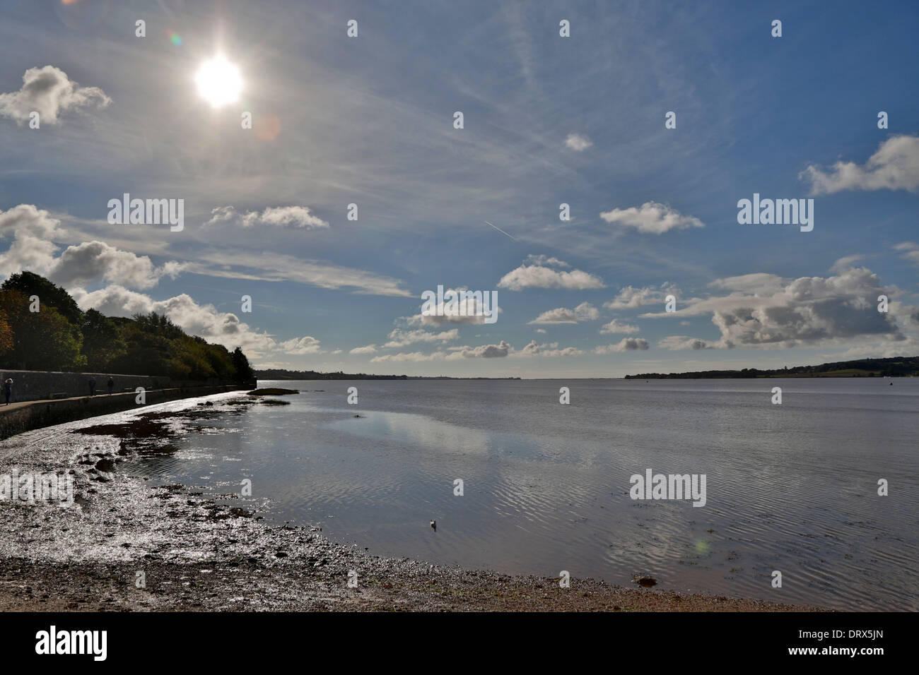 Topsham; River Exe; Devon; UK Stock Photo