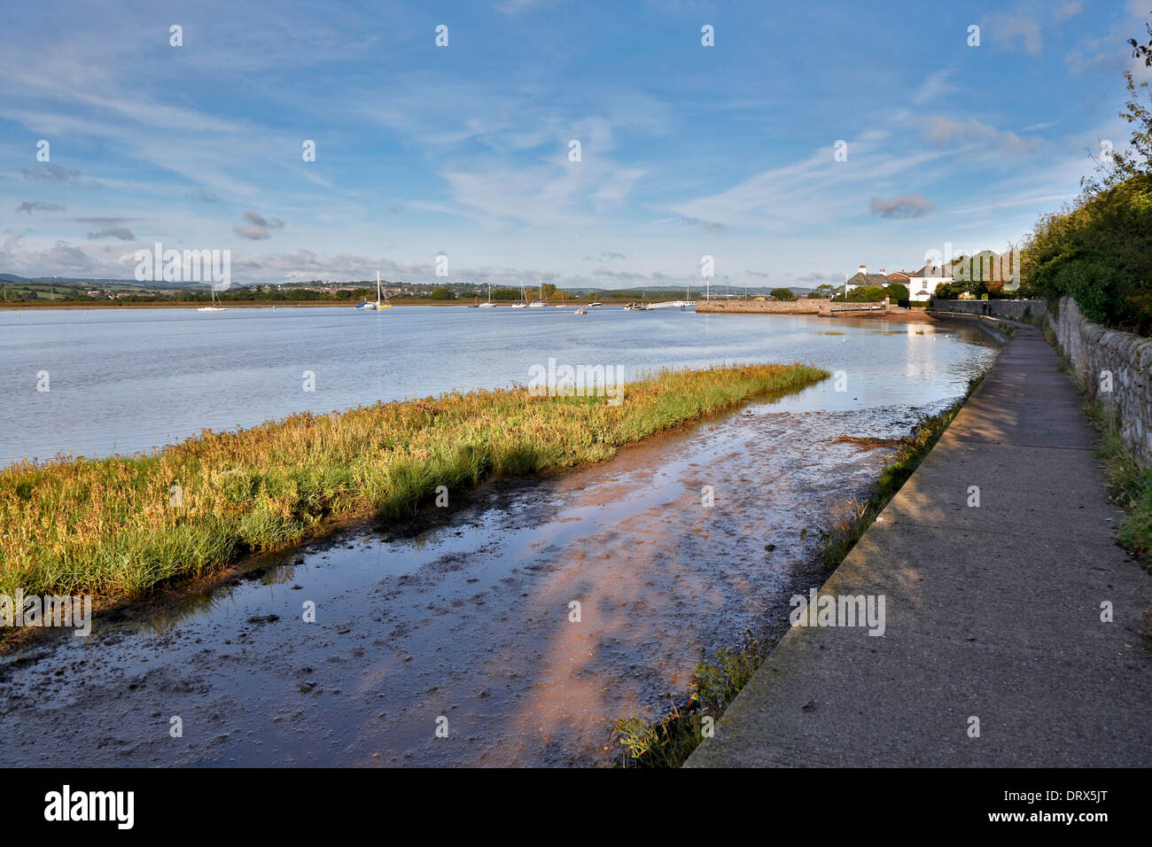 Topsham; River Exe; Devon; UK Stock Photo