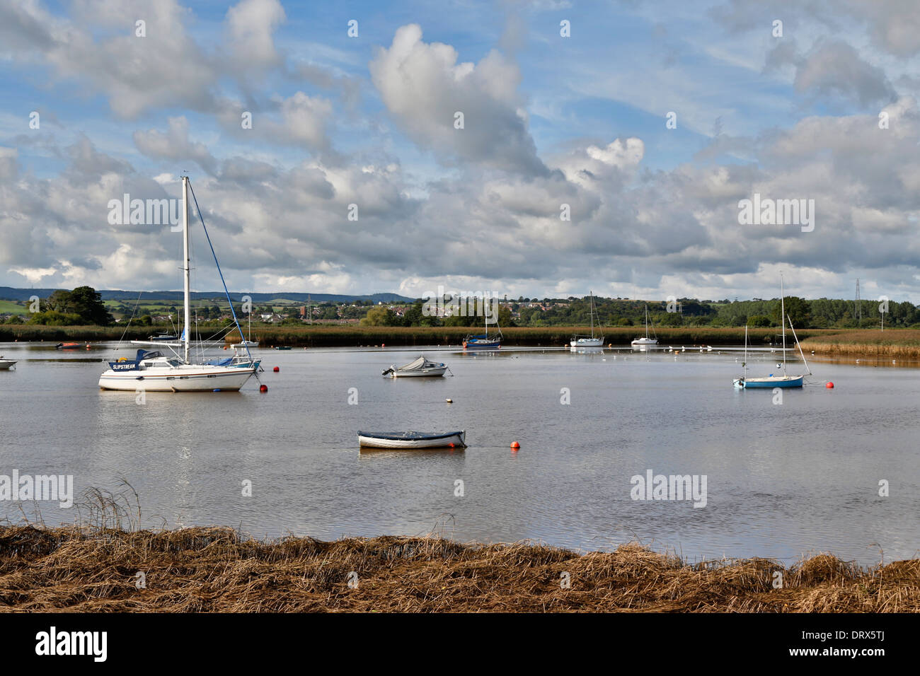 Topsham; River Exe; Devon; UK Stock Photo