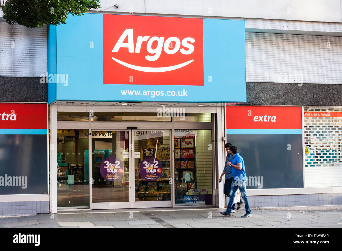 Shopfront of Argos Store. Stock Photo