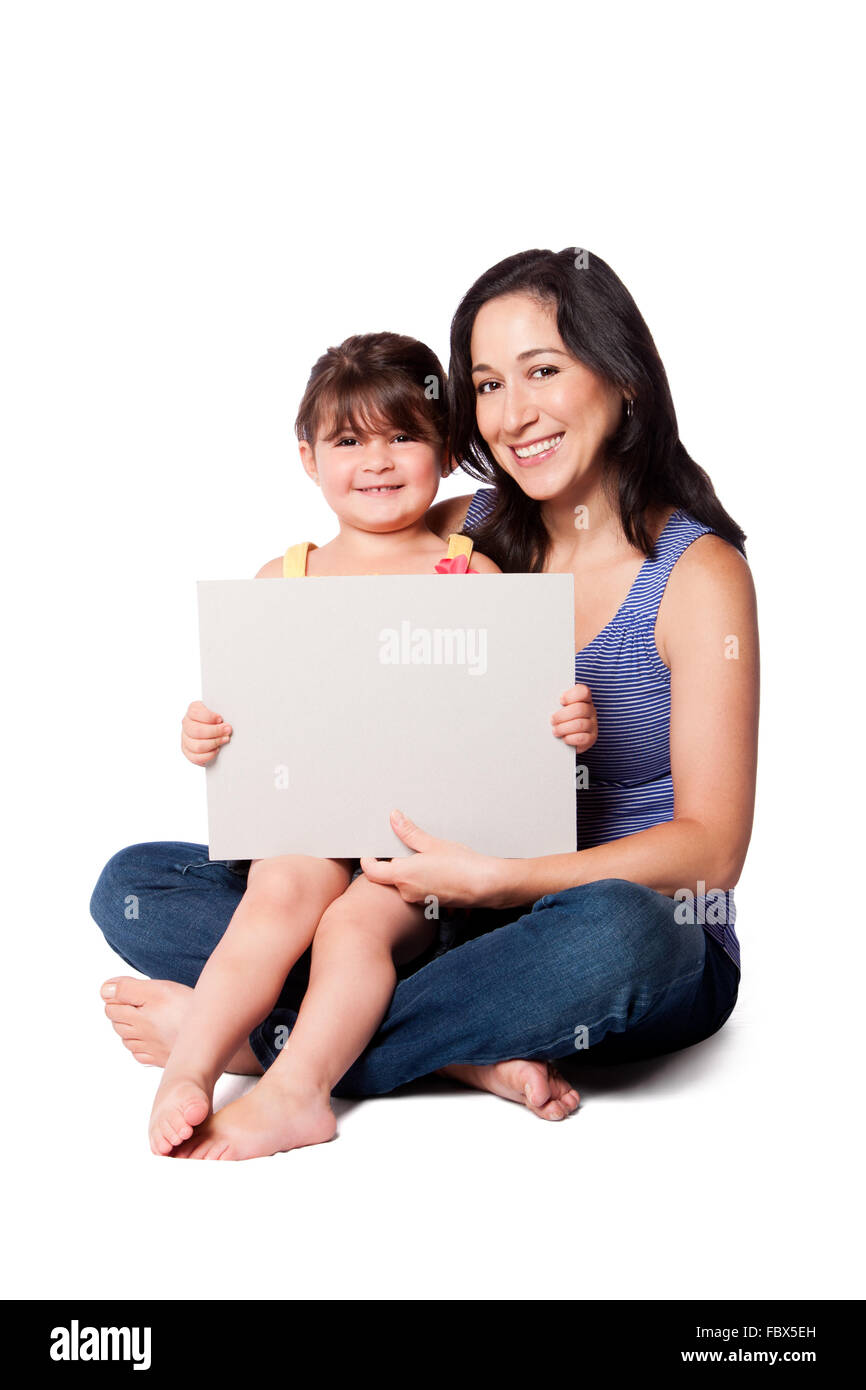 Childcare whiteboard Stock Photo