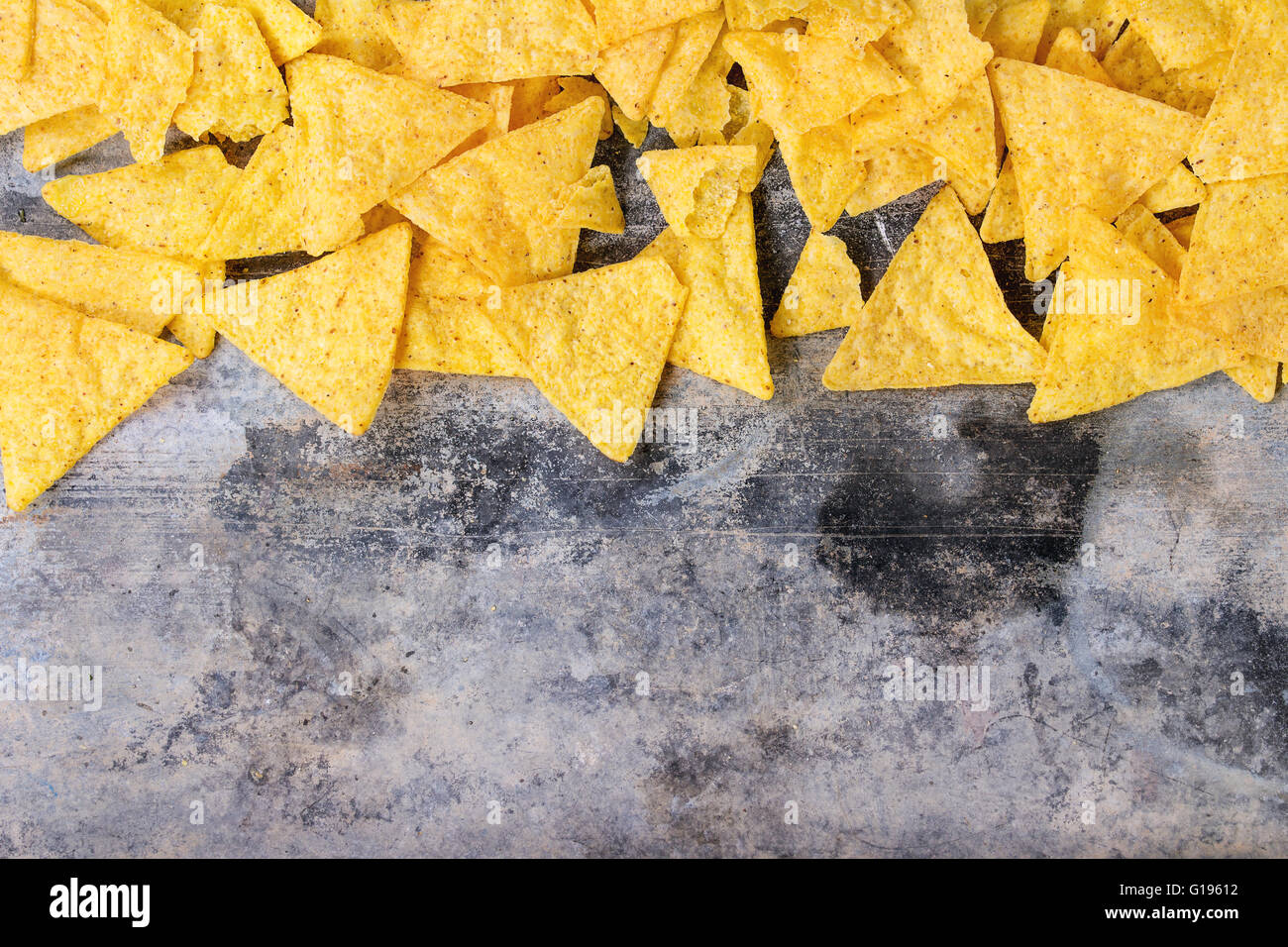 Mexican nachos chips Stock Photo