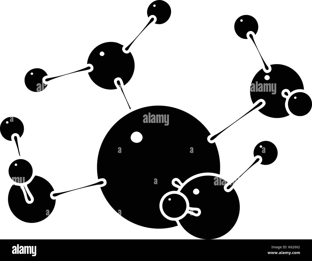 Butane icon, simple style Stock Vector