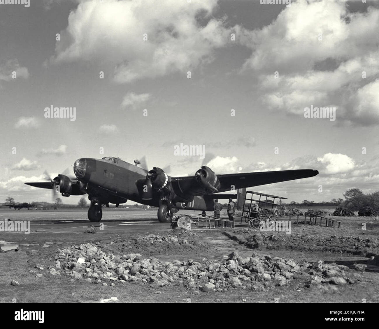 Halifax Bomber ExCC Stock Photo