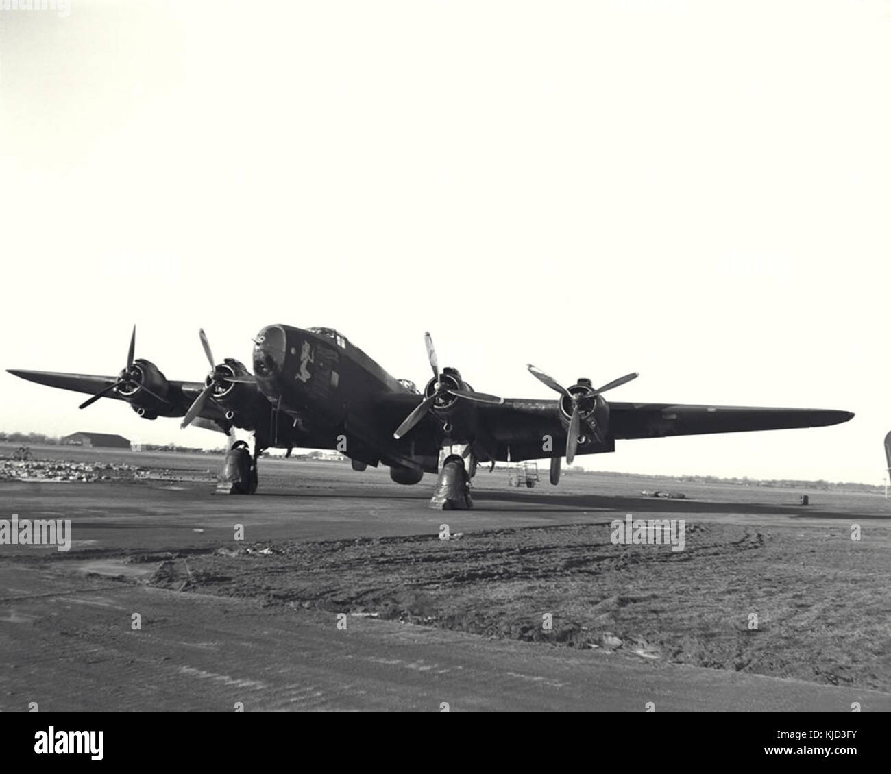 Halifax Bomber 7 ExCC Stock Photo