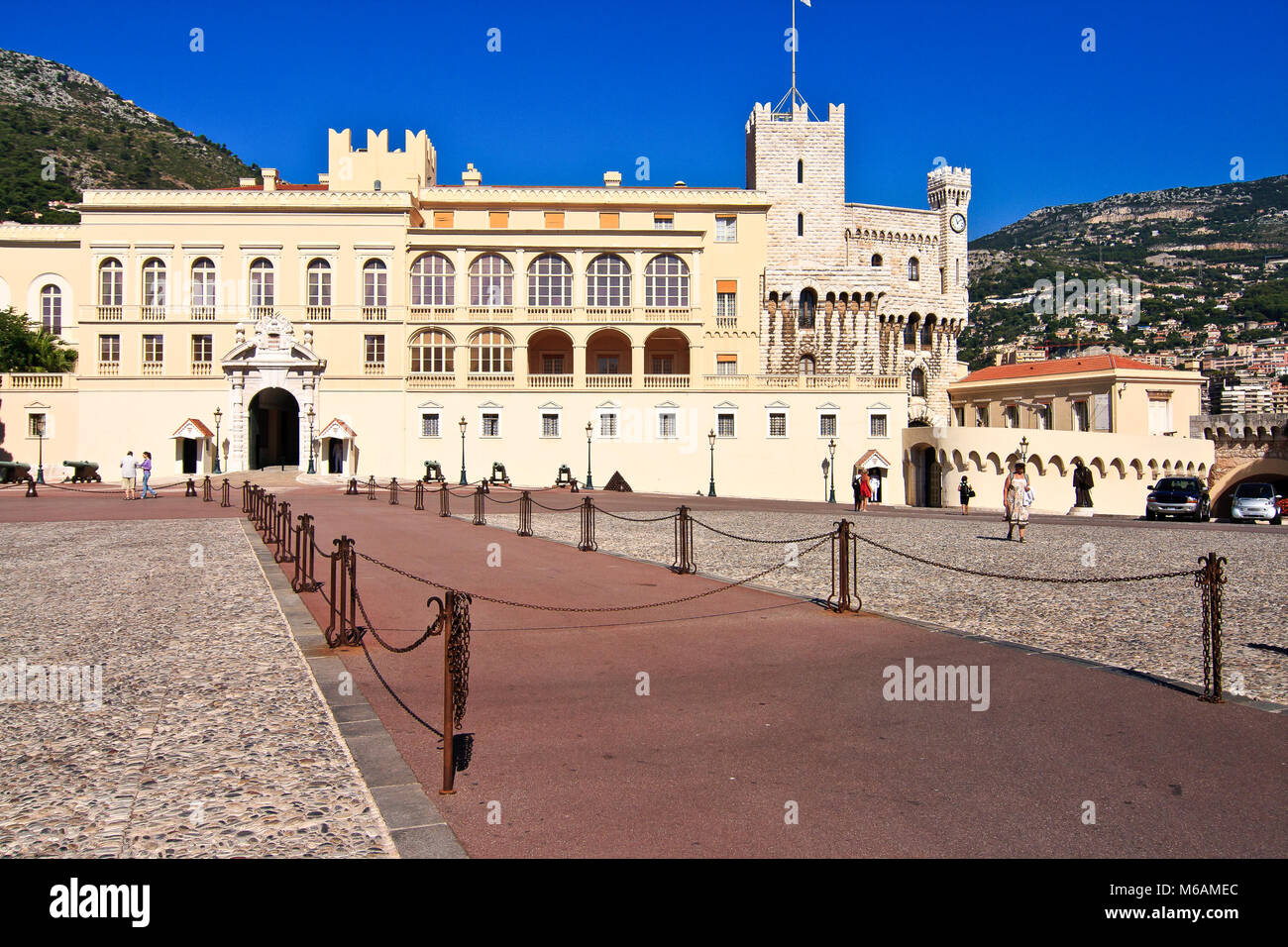 Monaco Royal Palace Stock Photo