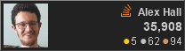 profile for Alex Hall at Stack Overflow, Q&A for professional and enthusiast programmers