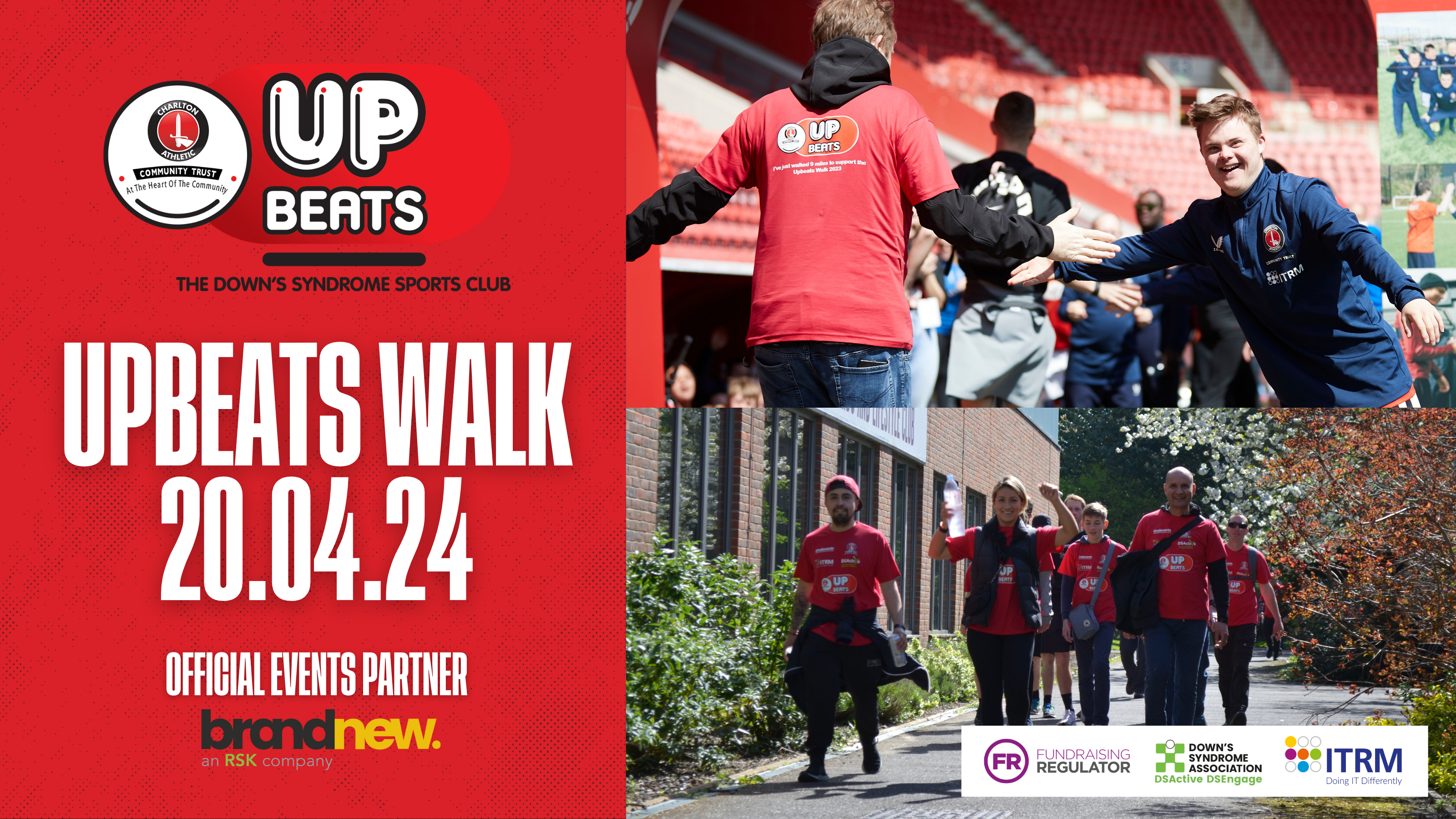 Fundraising for Upbeats Walk 2024