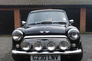 1990 ROVER MINI BLACK WITH WHITE ROOF