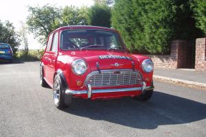 1967 MORRIS MINI RED TRACK CAR ROAD LEGAL