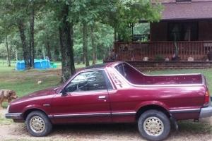 1986 Subaru Brat 4x4 1986