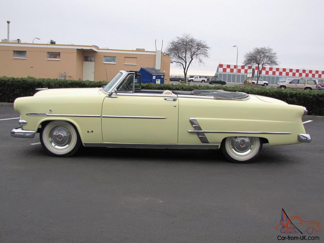 1953 Ford sunliner convertible #9