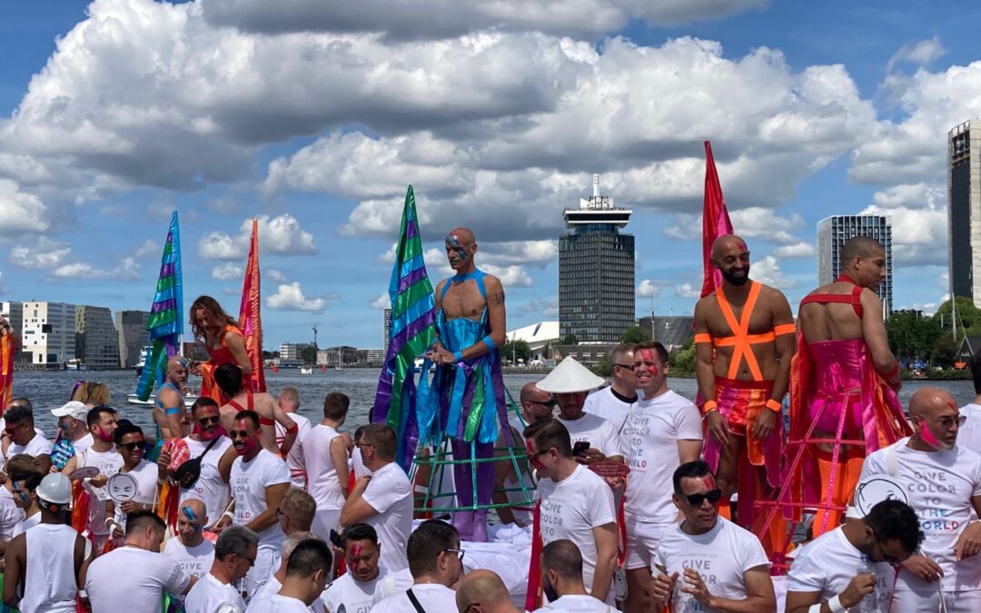 CareLyn aanwezig bij Canalpride in Amsterdam