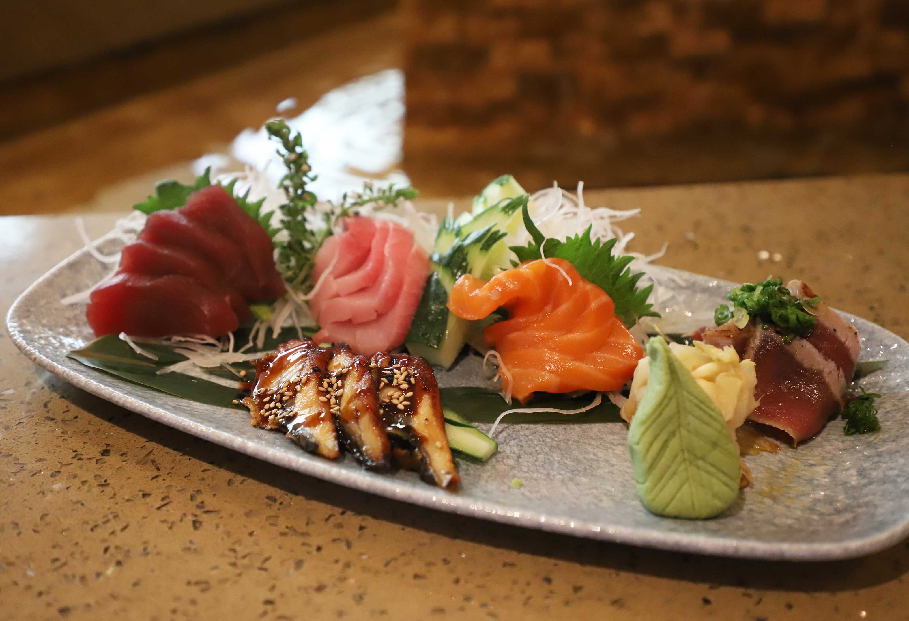 Sashimi at Rock 'N Raw